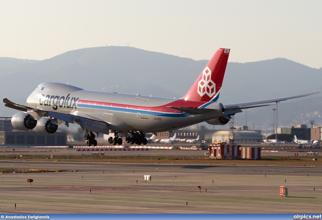 LX-VCD, Boeing 747-8F(SCD), Cargolux