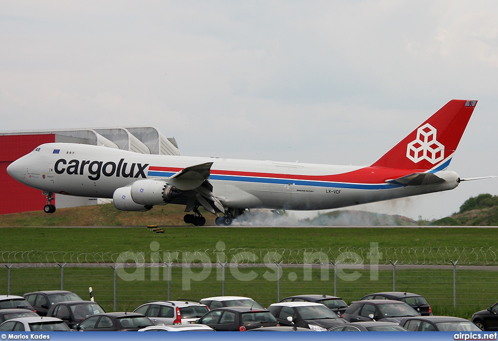 LX-VCF, Boeing 747-8F(SCD), Cargolux