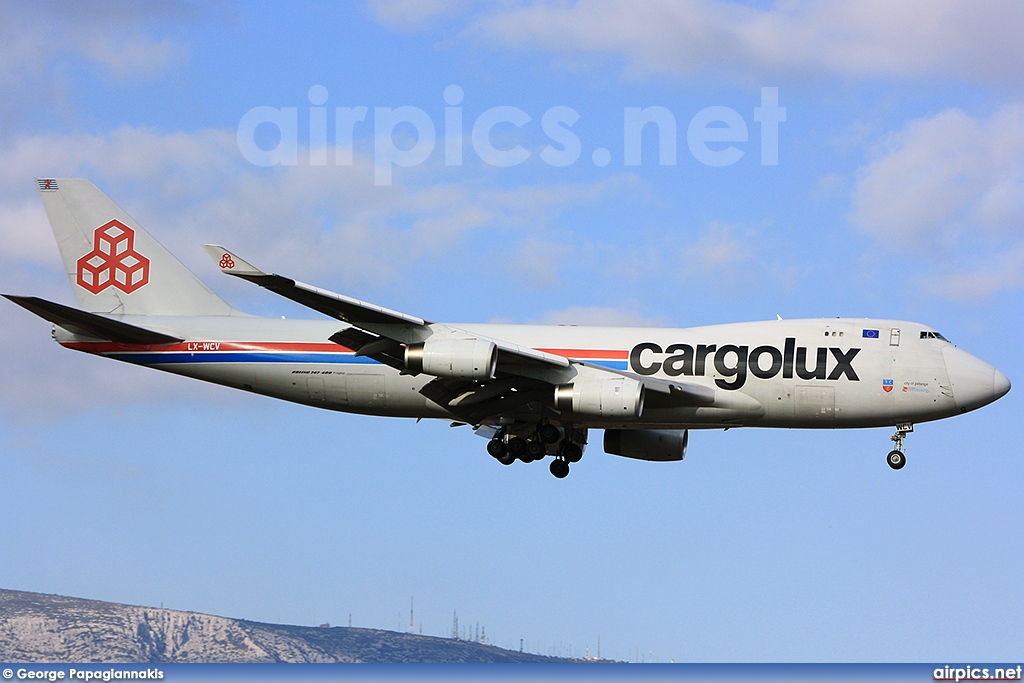 LX-WCV, Boeing 747-400F(SCD), Cargolux