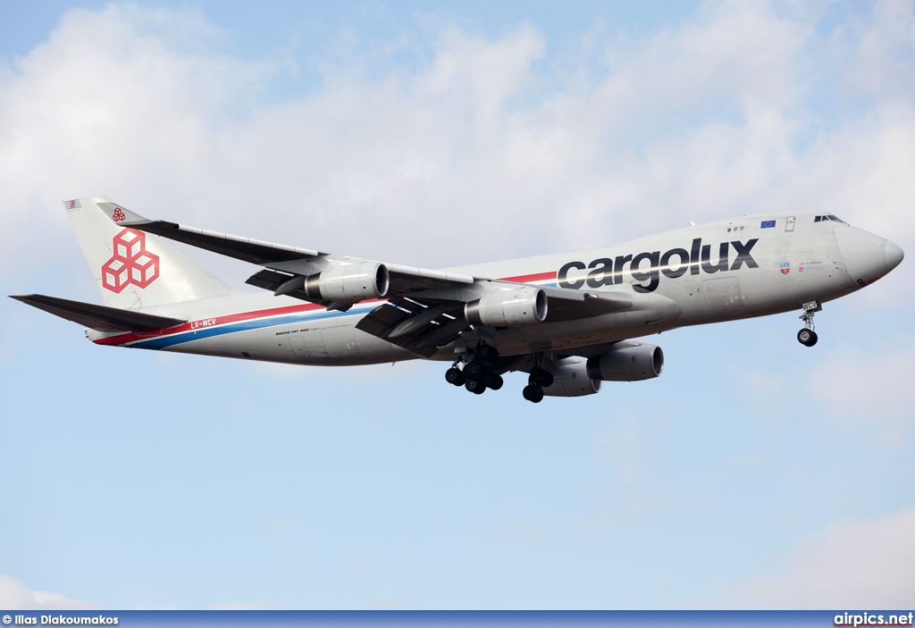 LX-WCV, Boeing 747-400F(SCD), Cargolux