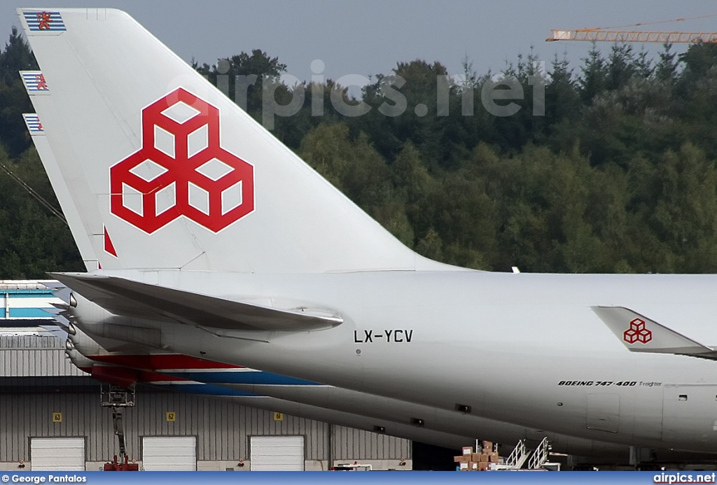 LX-YCV, Boeing 747-400F(SCD), Cargolux