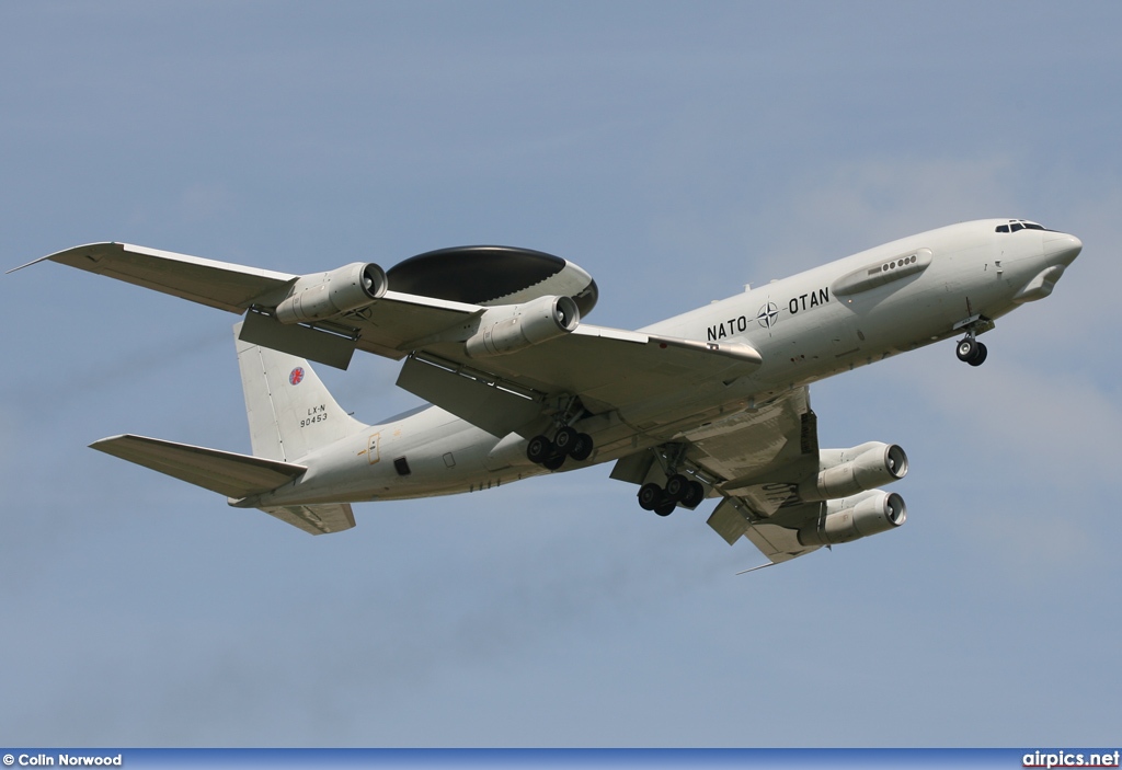 LXN90453, Boeing E-3A Sentry, NATO - Luxembourg