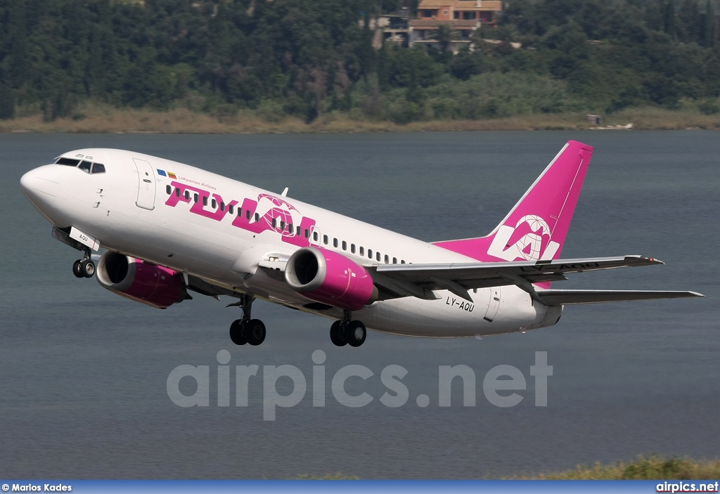 LY-AQU, Boeing 737-300, FlyLAL - Lithuanian Airlines