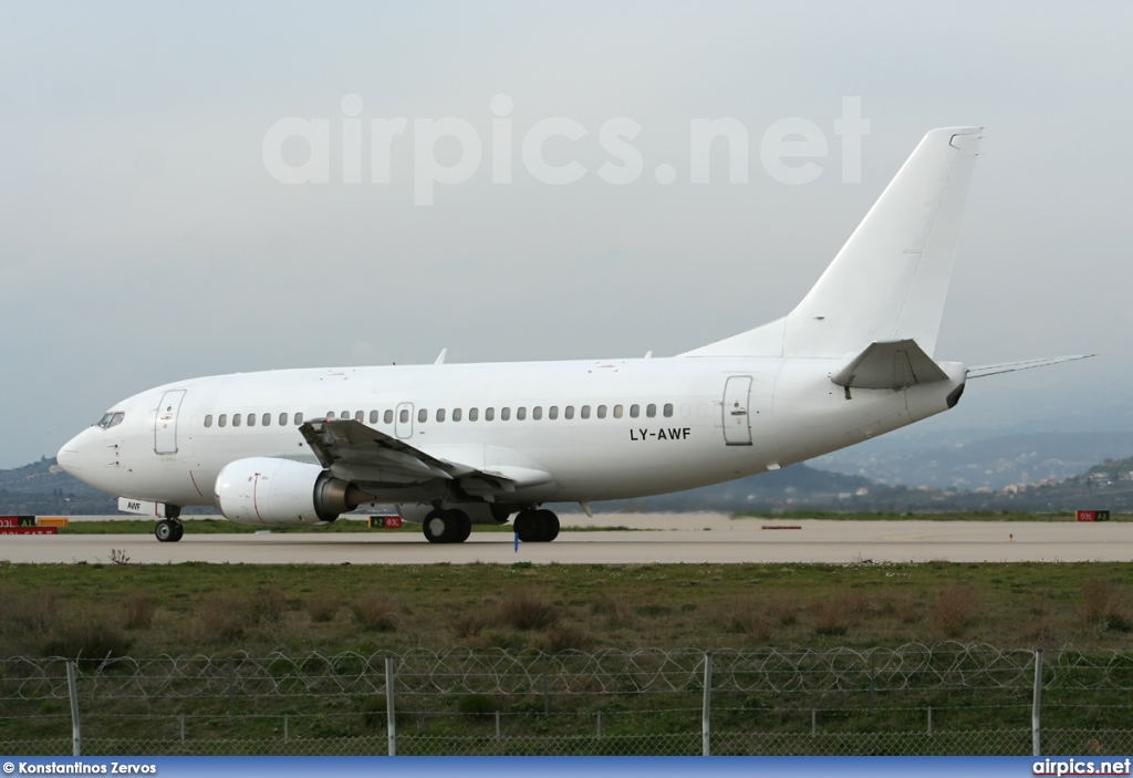 LY-AWF, Boeing 737-500, Untitled