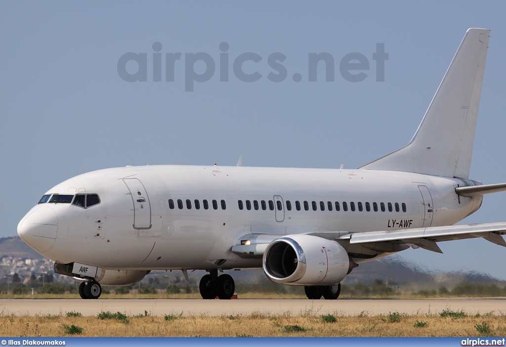 LY-AWF, Boeing 737-500, Untitled