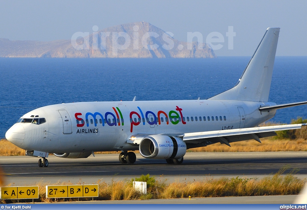 LY-FLE, Boeing 737-300, Small Planet Airlines