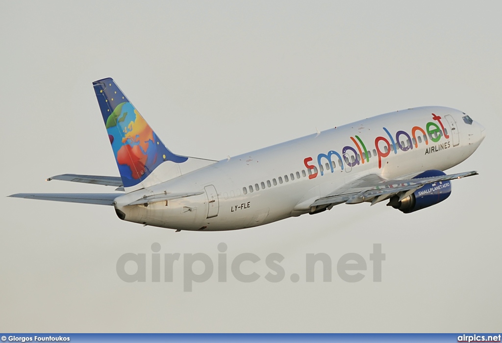 LY-FLE, Boeing 737-300, Small Planet Airlines