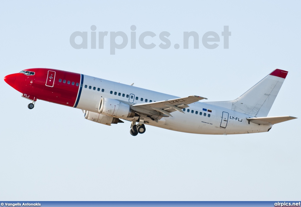 LY-FLJ, Boeing 737-300, Untitled