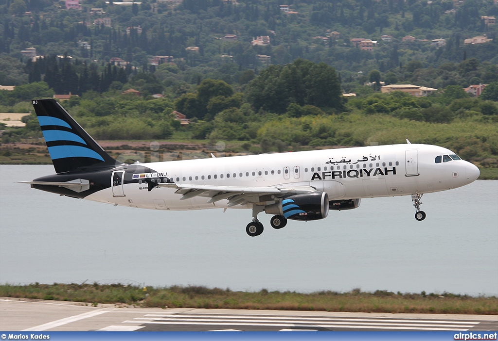 LY-ONJ, Airbus A320-200, Afriqiyah Airways