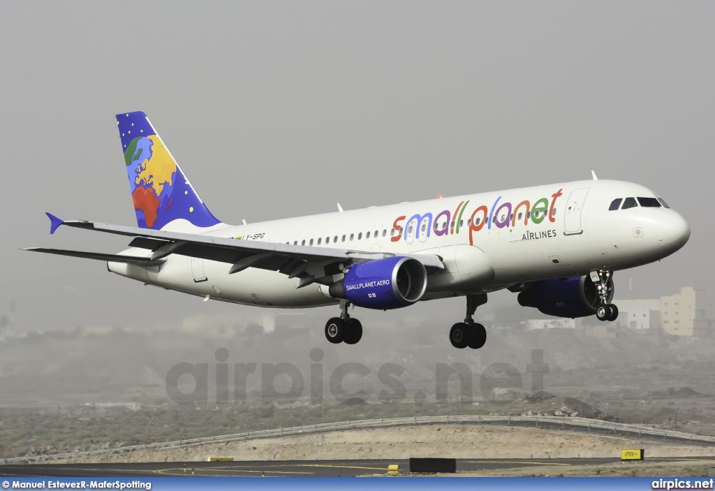 LY-SPG, Airbus A320-200, Small Planet Airlines