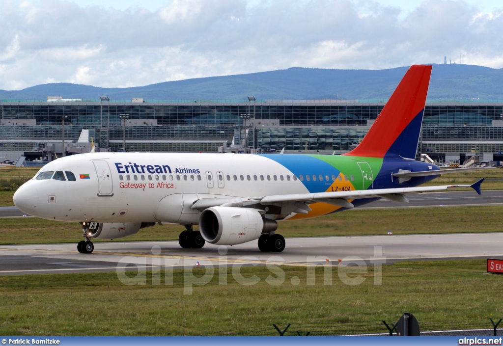 LZ-AOA, Airbus A319-100, Eritrean Airlines