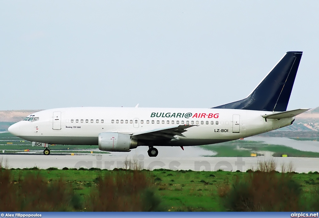 LZ-BOI, Boeing 737-500, Bulgaria Air