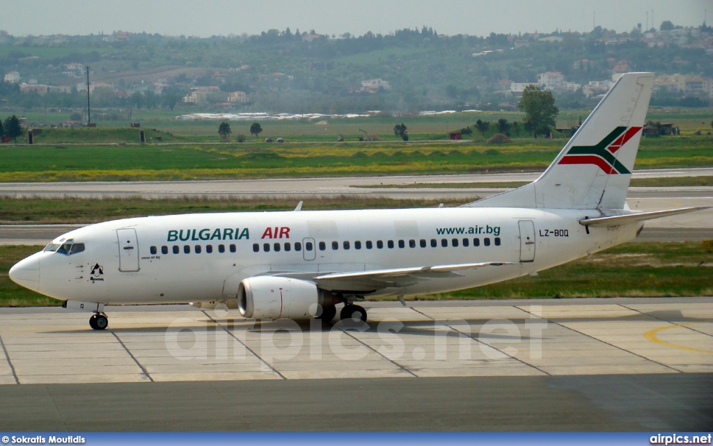 LZ-BOQ, Boeing 737-500, Bulgaria Air