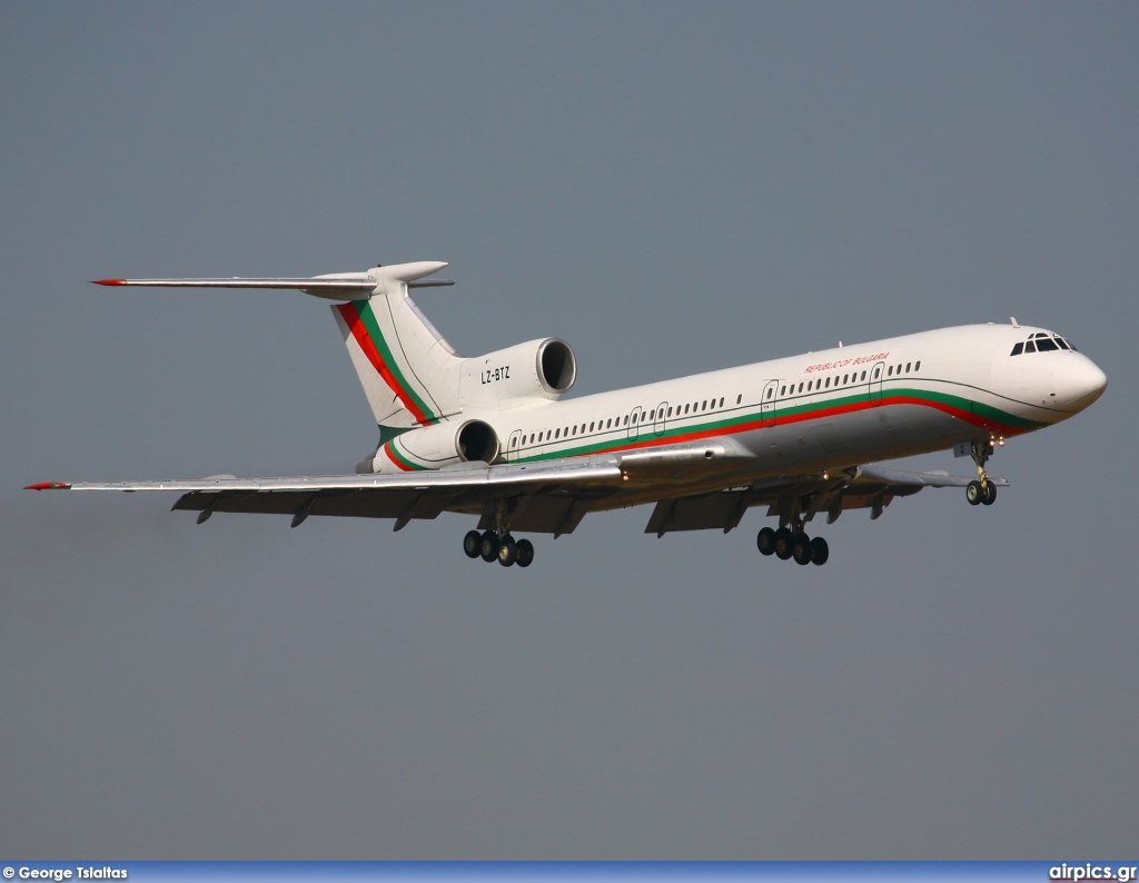 LZ-BTZ, Tupolev Tu-154M, Republic of Bulgaria