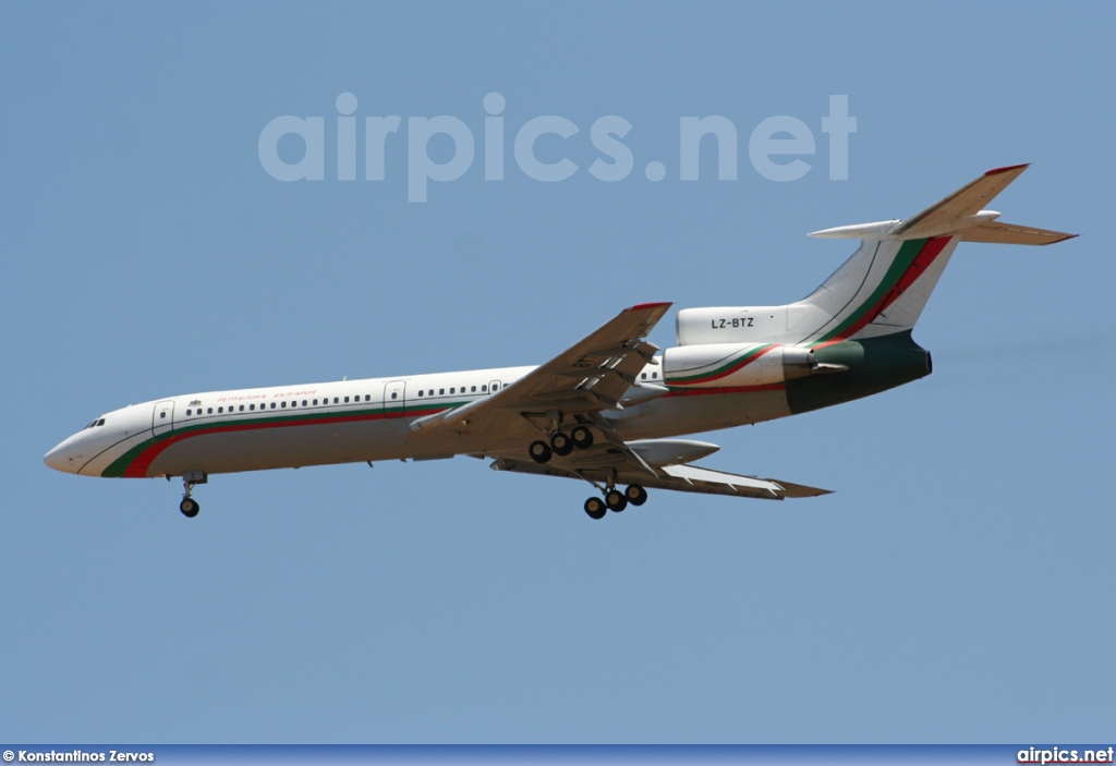 LZ-BTZ, Tupolev Tu-154M, Republic of Bulgaria