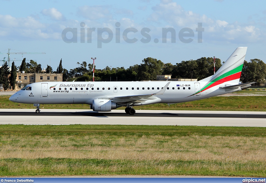 LZ-BUR, Embraer ERJ 190-100STD (Embraer 190), Bulgaria Air