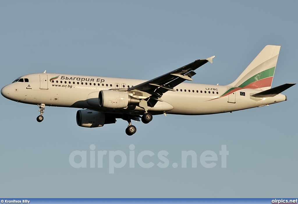 LZ-FBC, Airbus A320-200, Bulgaria Air