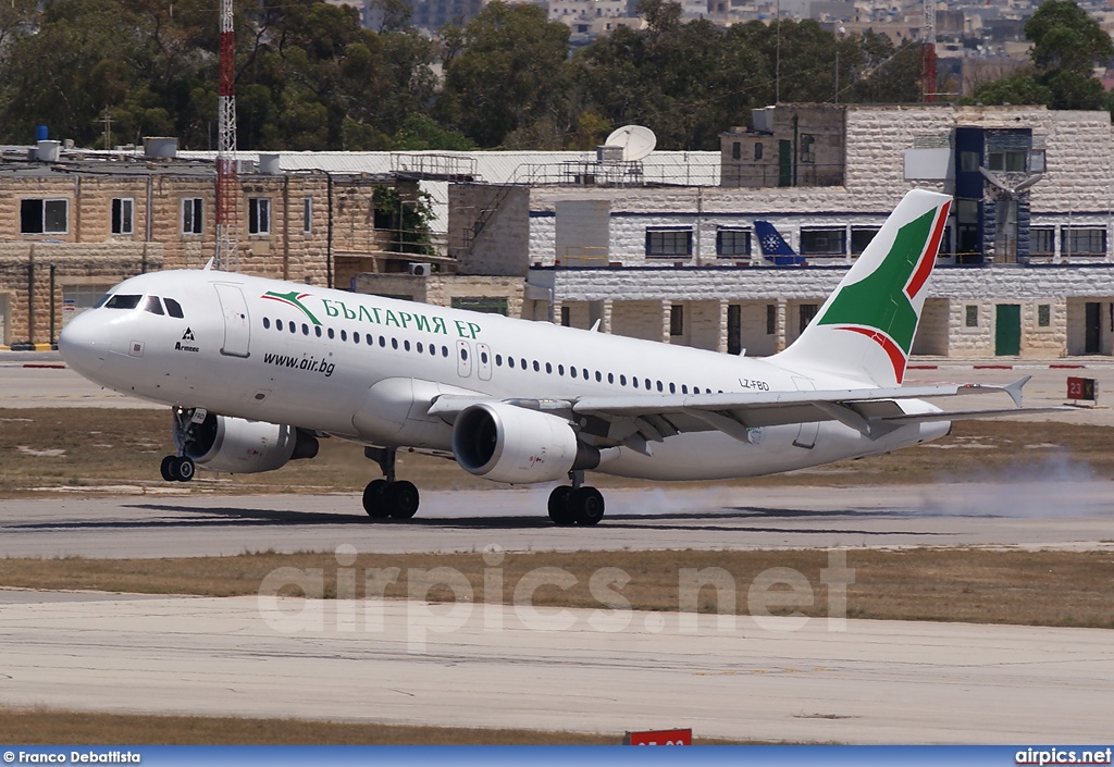 LZ-FBD, Airbus A320-200, Bulgaria Air