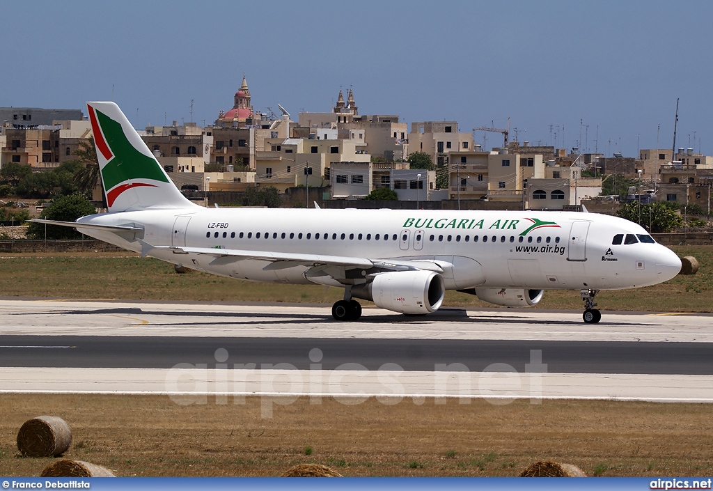 LZ-FBD, Airbus A320-200, Bulgaria Air