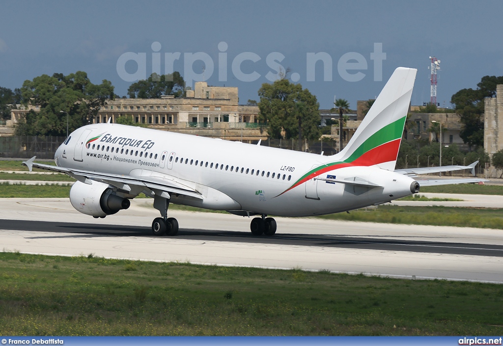 LZ-FBD, Airbus A320-200, Bulgaria Air