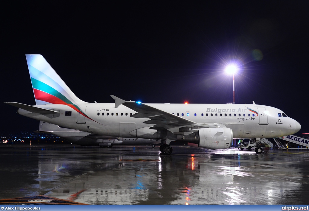 LZ-FBF, Airbus A319-100, Bulgaria Air