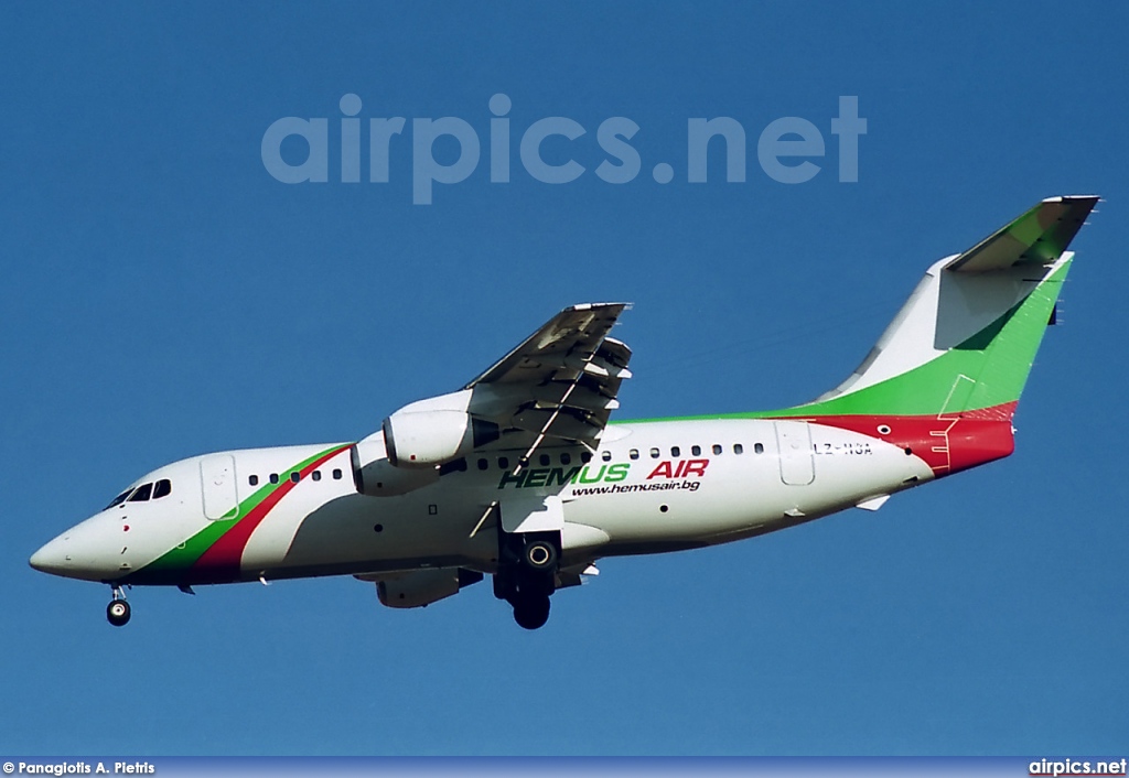 LZ-HBA , British Aerospace BAe 146-200, Hemus Air