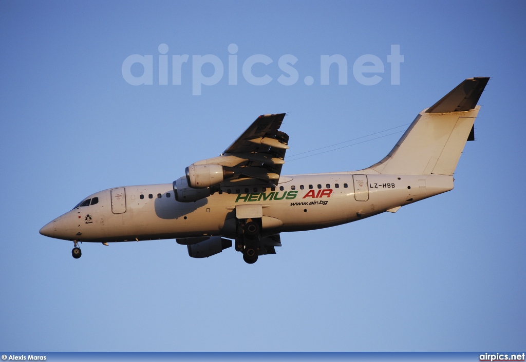 LZ-HBB, British Aerospace BAe 146-200, Hemus Air