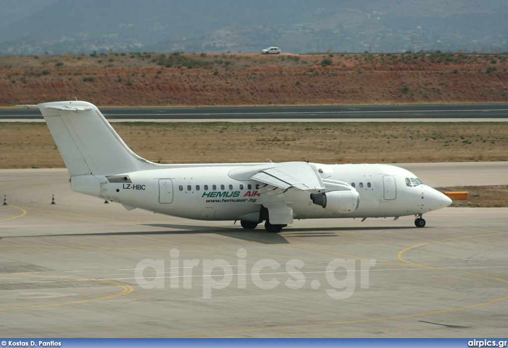 LZ-HBC, British Aerospace BAe 146-200, Hemus Air