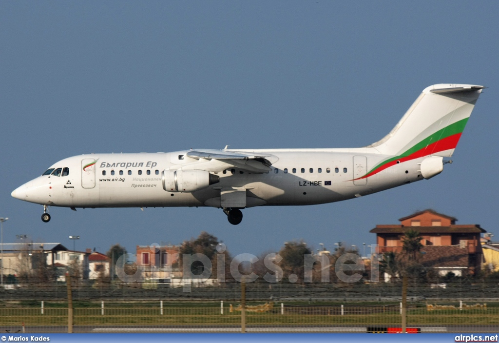 LZ-HBE, British Aerospace BAe 146-300, Bulgaria Air