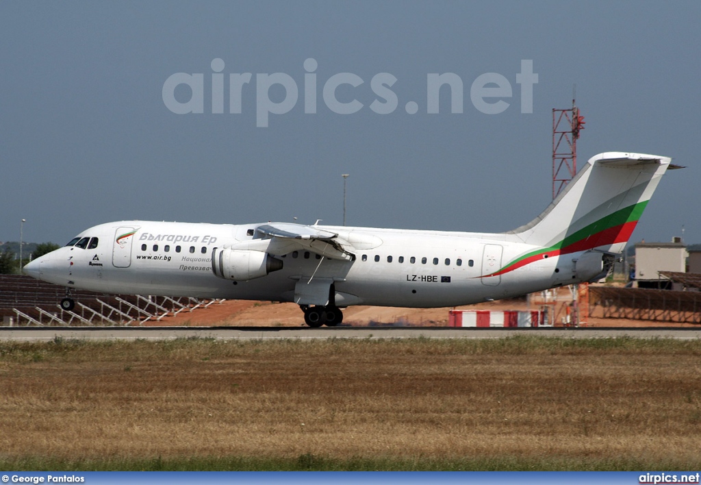 LZ-HBE, British Aerospace BAe 146-300, Bulgaria Air