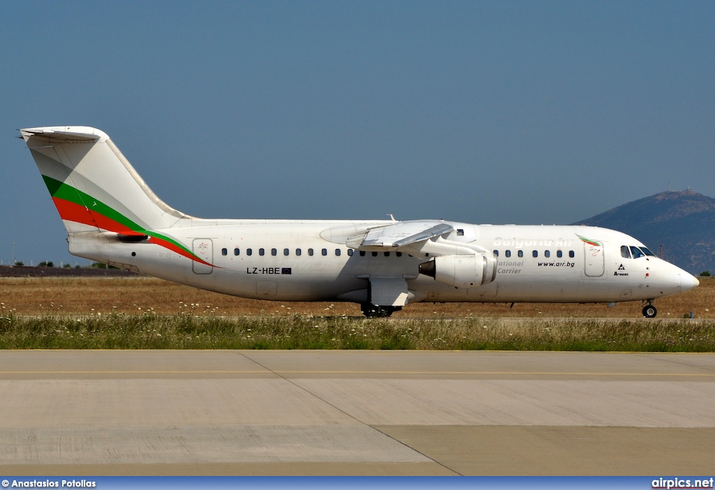 LZ-HBE, British Aerospace BAe 146-300, Bulgaria Air