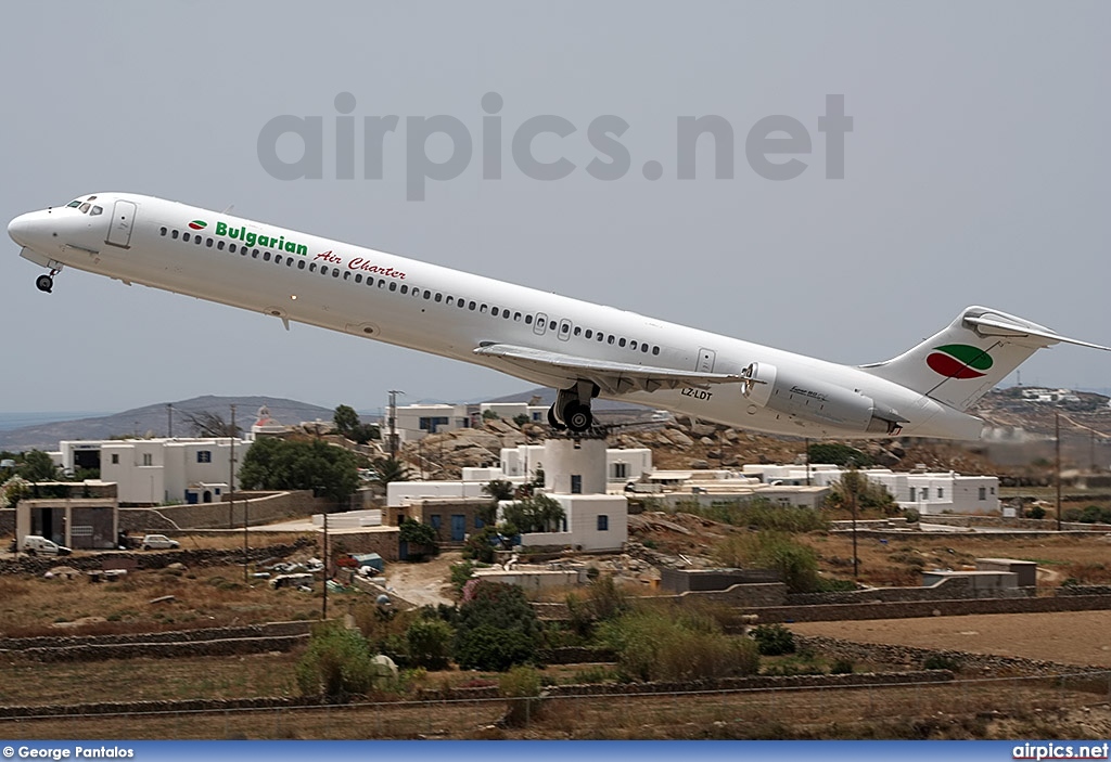 LZ-LDT, McDonnell Douglas MD-82, Bulgarian Air Charter