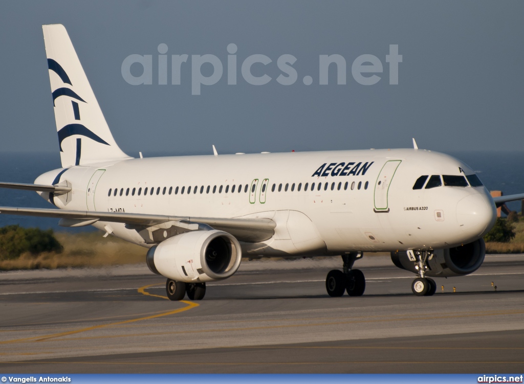 LZ-MDA, Airbus A320-200, Aegean Airlines