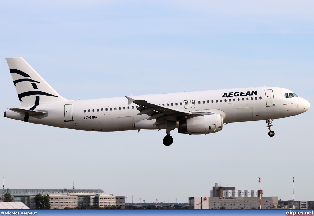 LZ-MDA, Airbus A320-200, Aegean Airlines