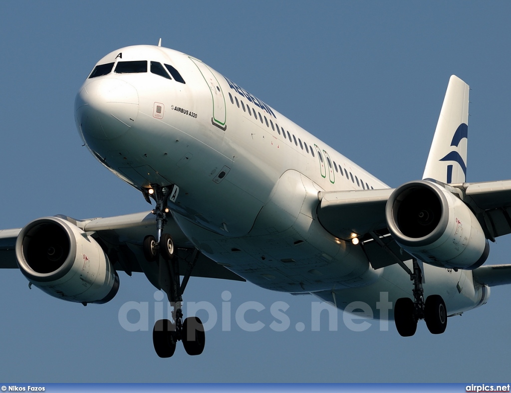 LZ-MDA, Airbus A320-200, Aegean Airlines