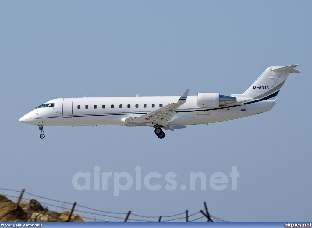 M-ANTA, Bombardier Challenger 850, Private