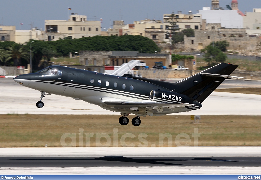 M-AZAG, British Aerospace BAe 125-800B, Private