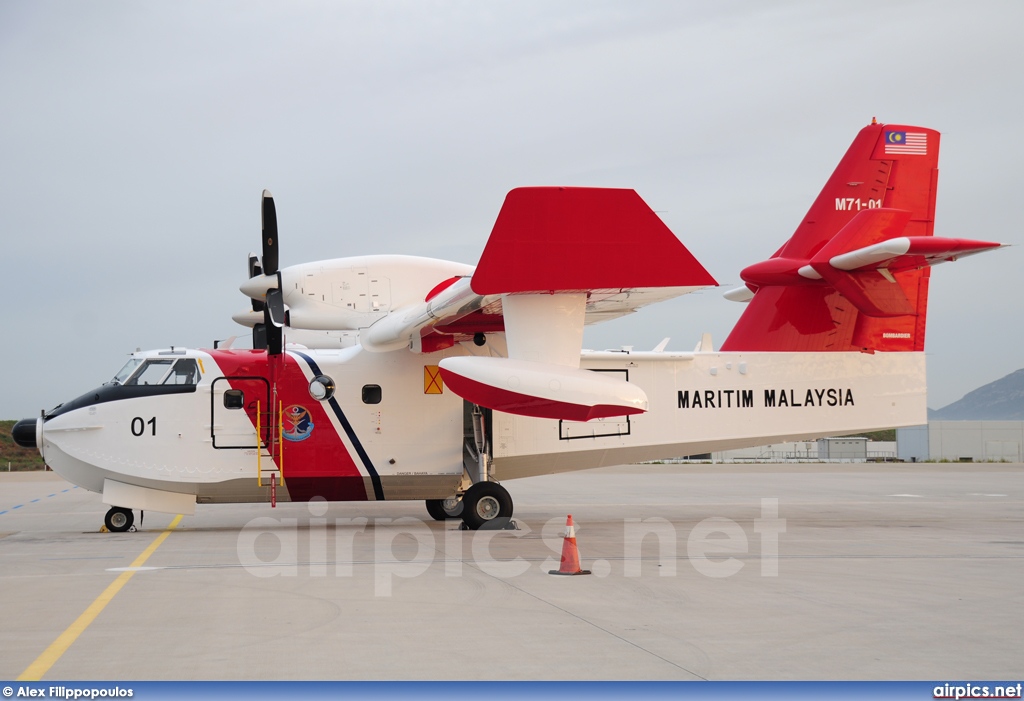 M71-01, Canadair CL-415, Malaysian Maritime Enforcement Agency