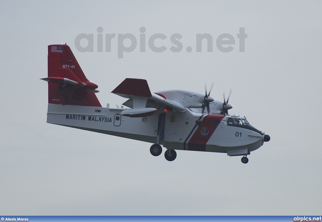 M71-01, Canadair CL-415, Malaysian Maritime Enforcement Agency