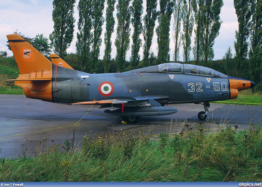 MM6350, Fiat G.91T-1, Italian Air Force