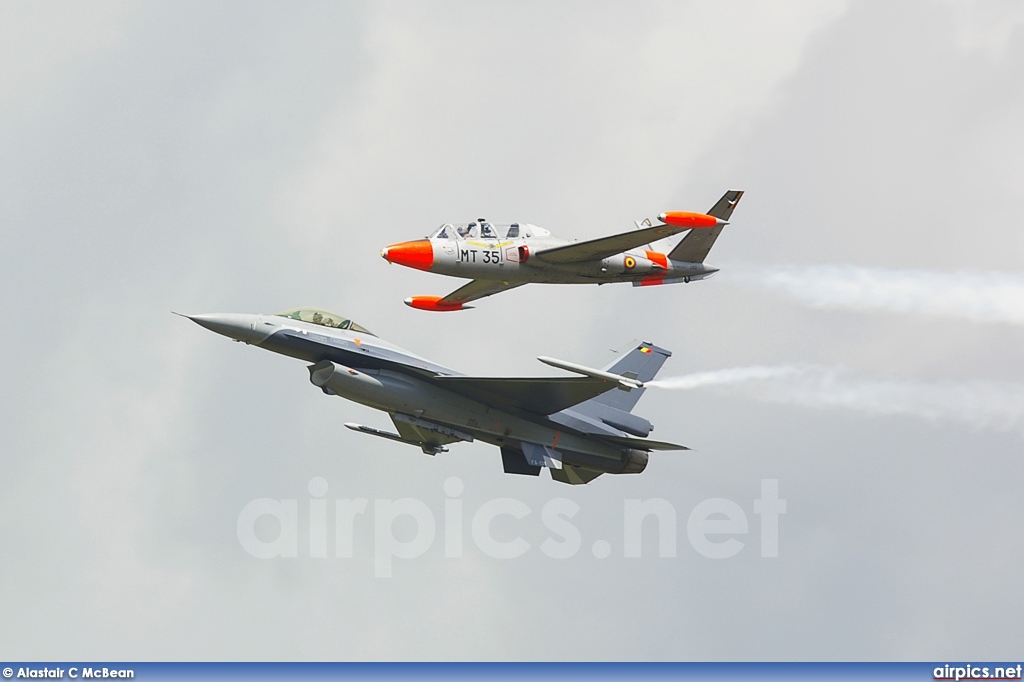 MT35, Fouga CM170 Magister, Belgian Air Force