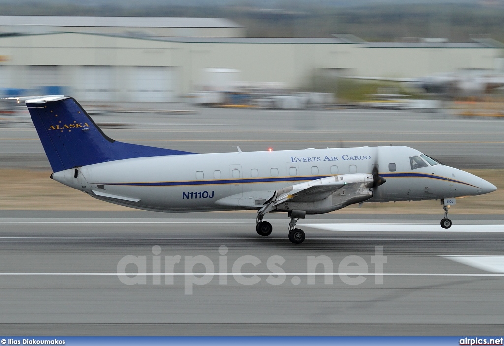 N1110J, Embraer EMB-120RT Brasilia, Everts Air Cargo