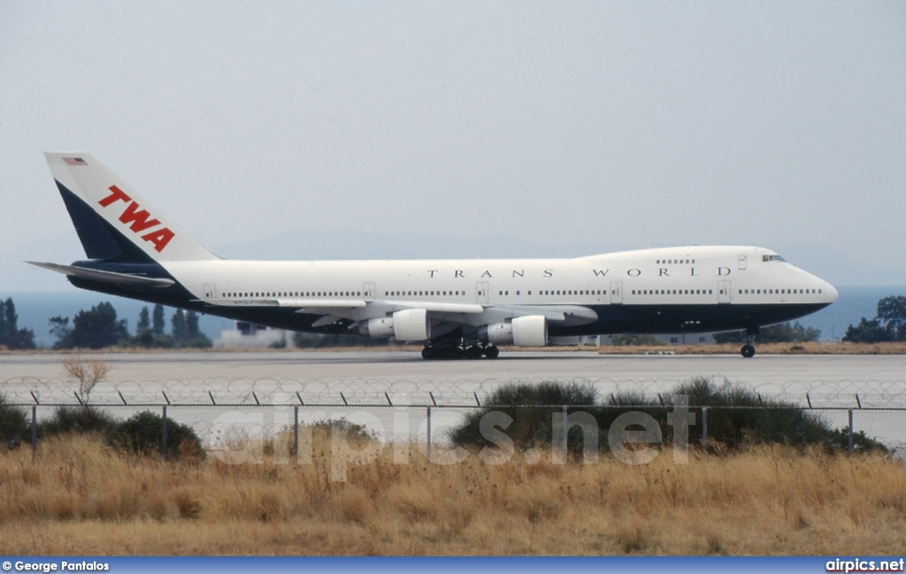 N129TW, Boeing 747-100, TWA - Trans World Airlines