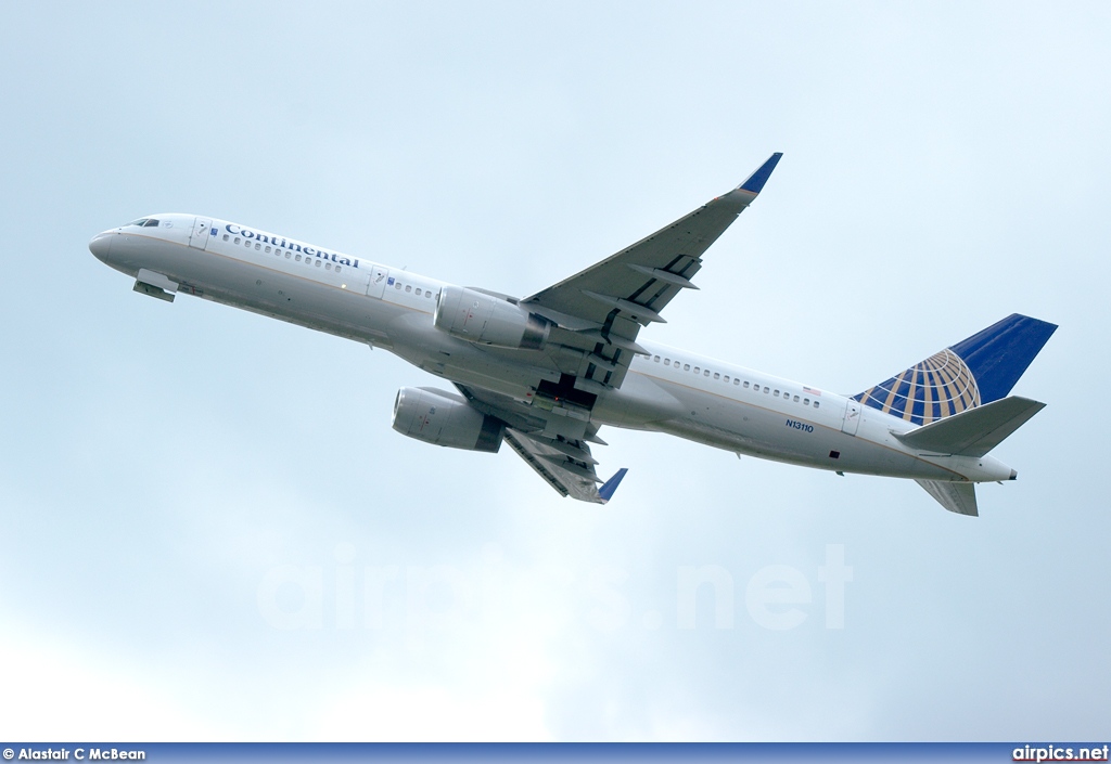 N13110, Boeing 757-200, Continental Airlines