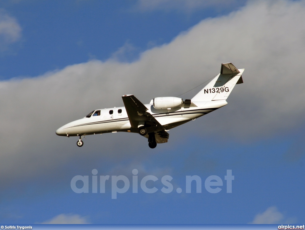 N1329G, Cessna 525 CitationJet CJ1, Private