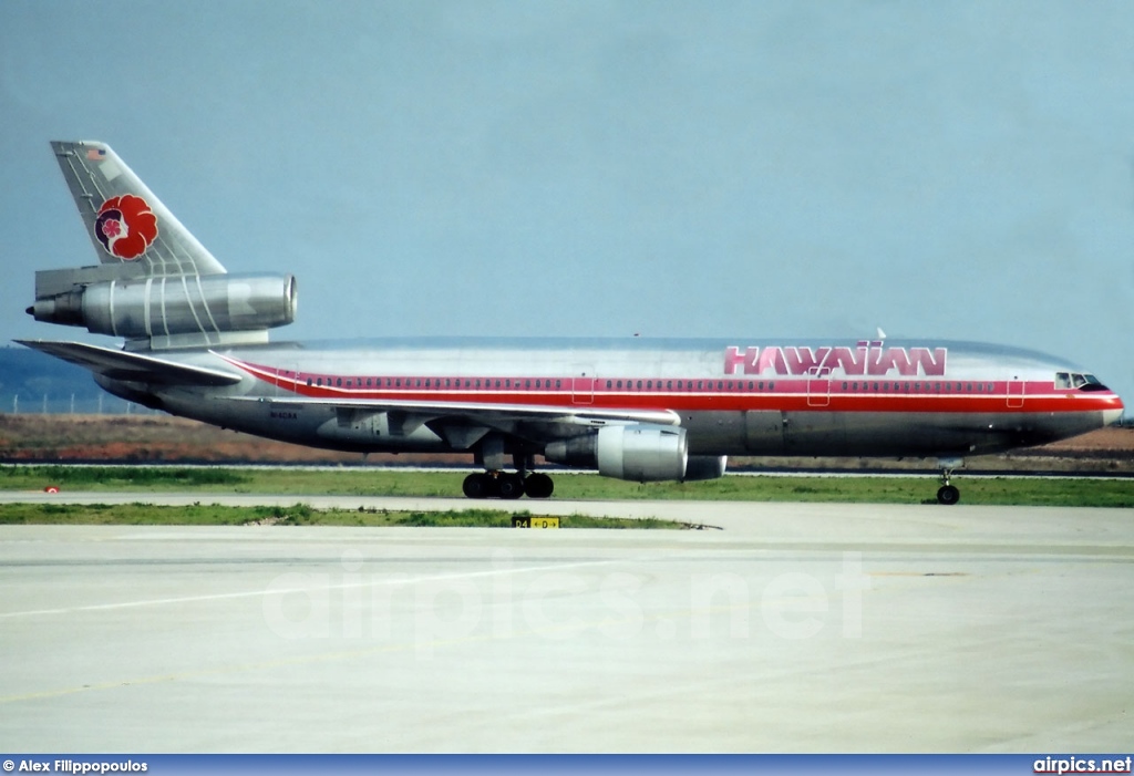 N140AA, McDonnell Douglas DC-10-30, Hawaiian Airlines