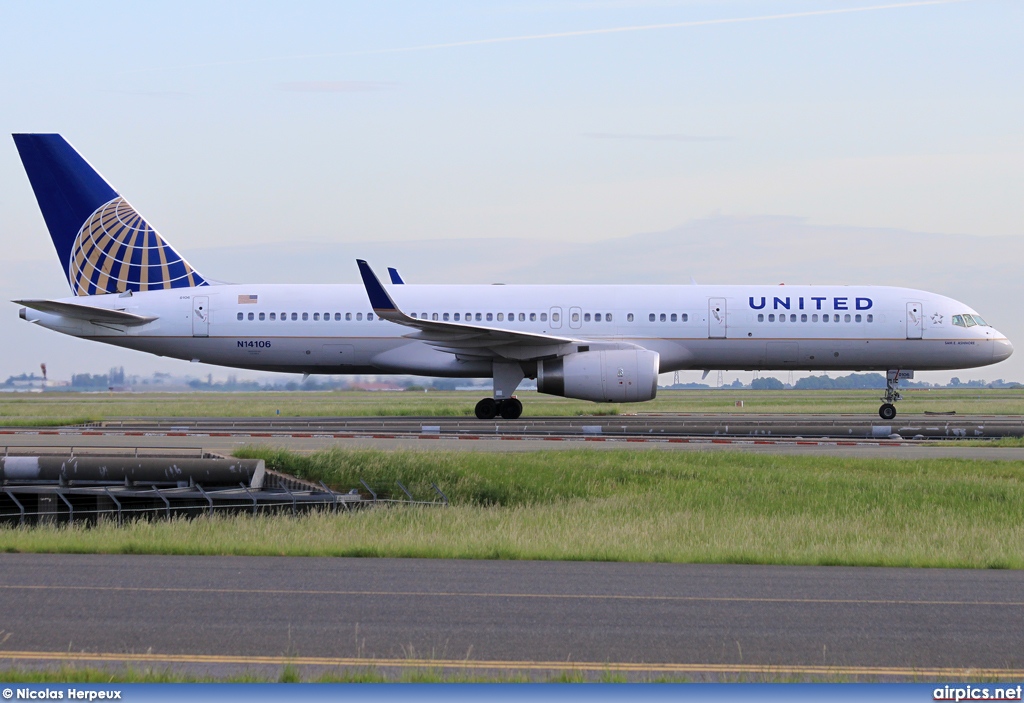N14106, Boeing 757-200, United Airlines
