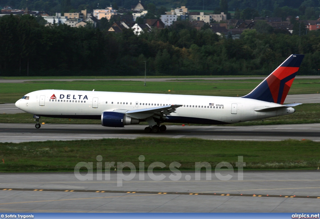 N156DL, Boeing 767-300ER, Delta Air Lines