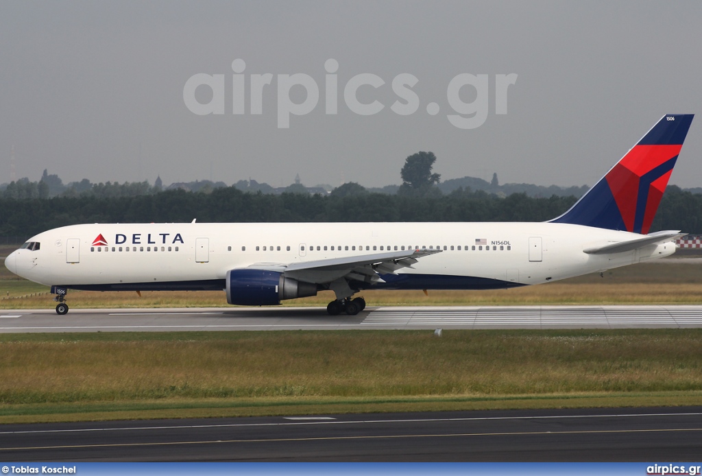 N156DL, Boeing 767-300ER, Delta Air Lines