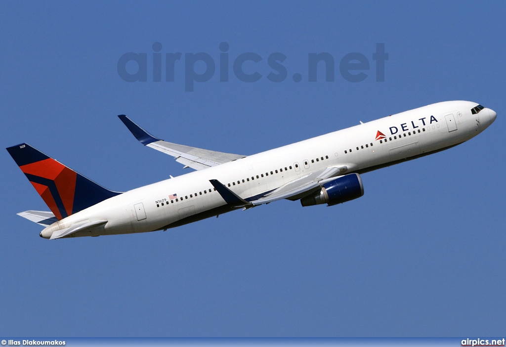N1609, Boeing 767-300ER, Delta Air Lines
